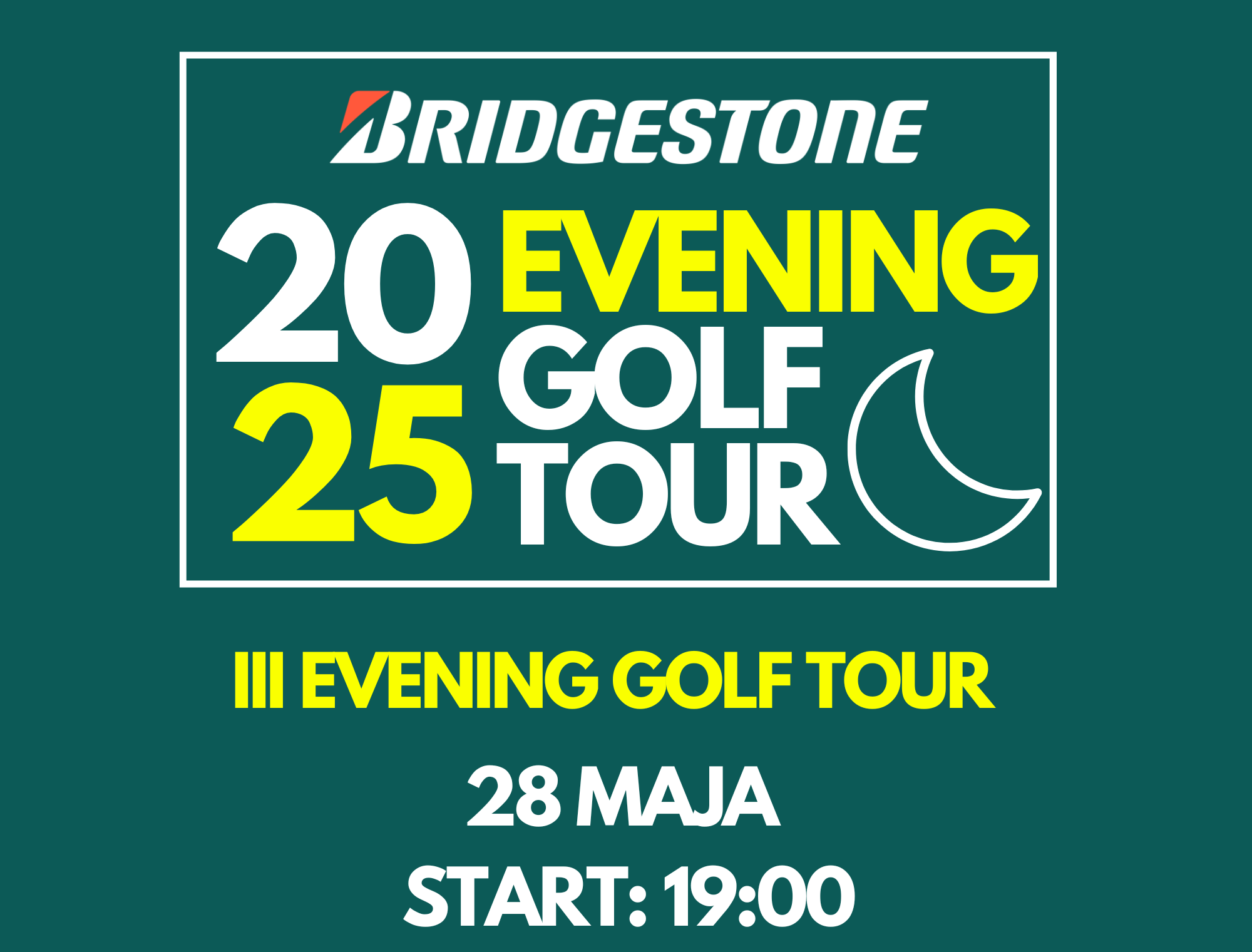 Zapisy na III Bridgestone Evening Golf Tour