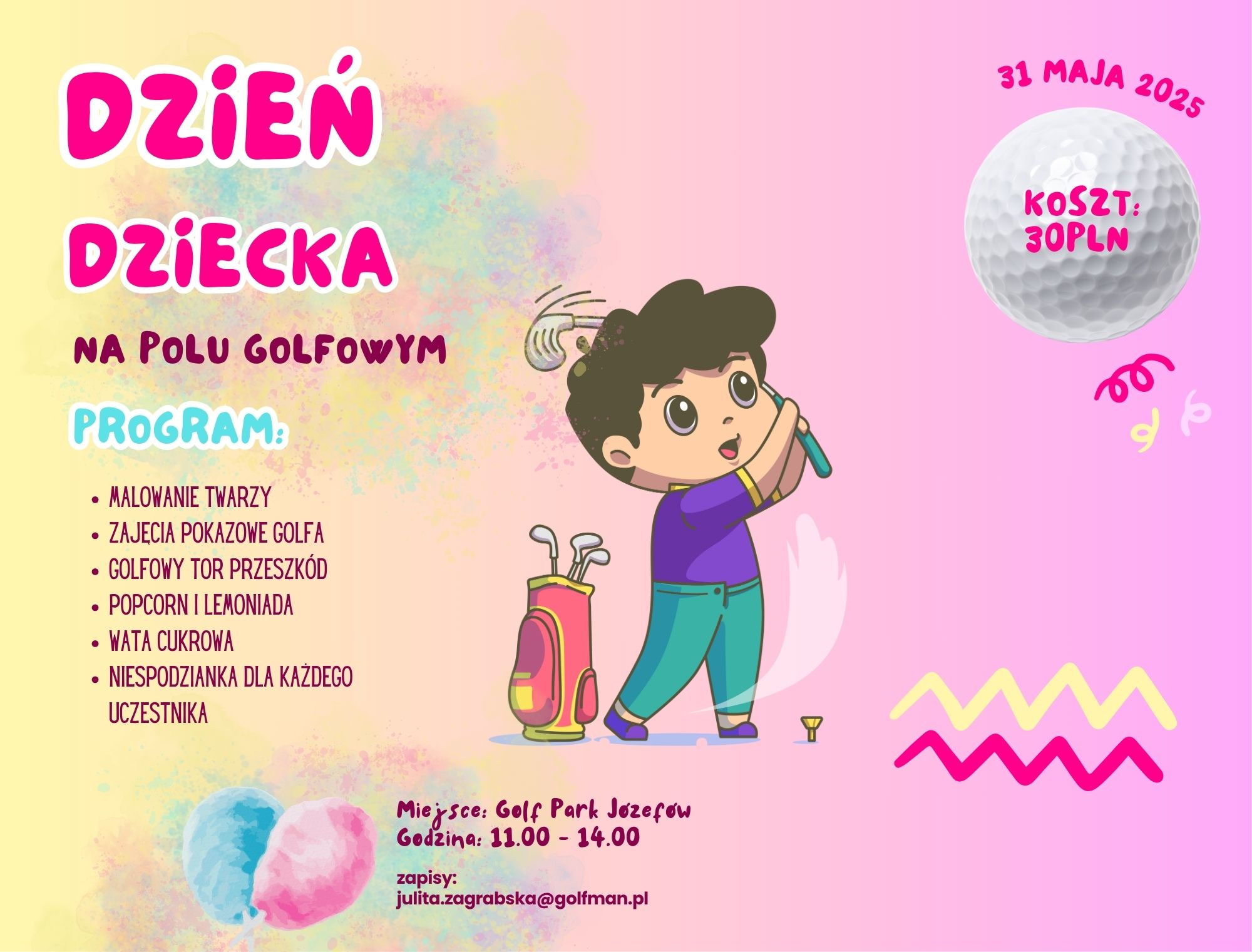 Dzień Dziecka w Golf Park Józefów