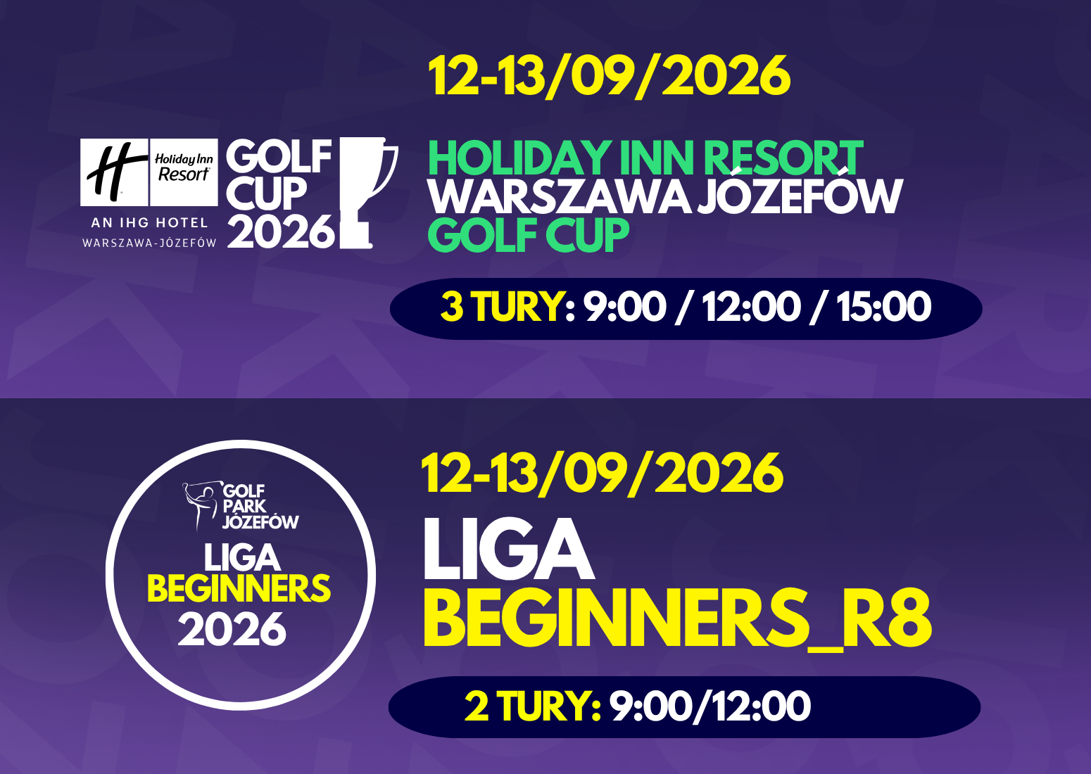 Holiday Inn Resort Warszawa Józefów Golf Cup 2026 & Liga Beginners_R8