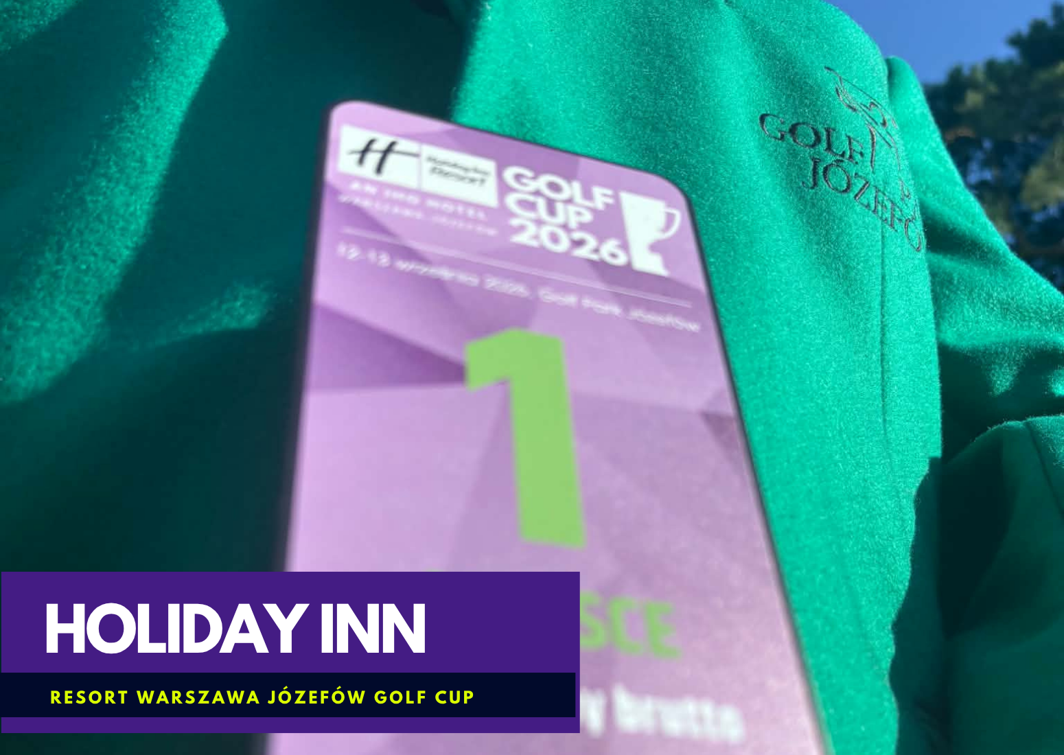 Holiday Inn Resort Warszawa Józefów Golf Cup 2026 - tee times na drugi dzień