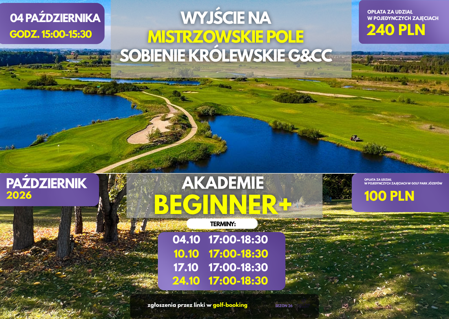 Październikowe aktywności w ramach Beginner +