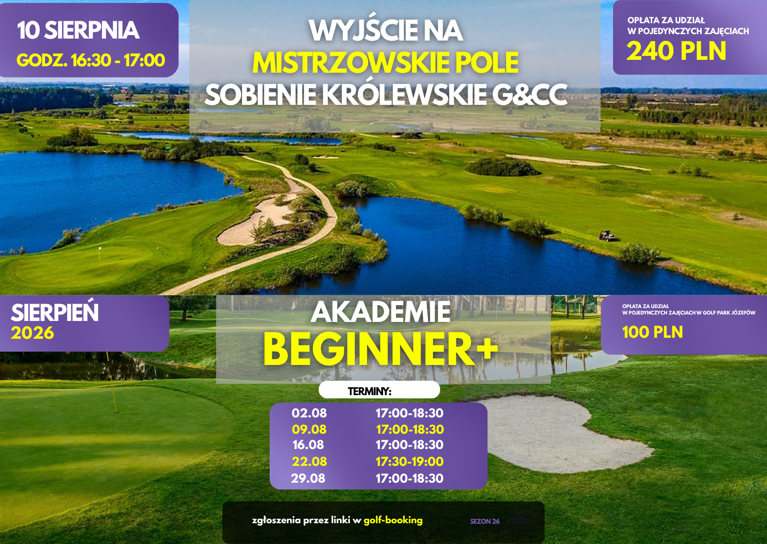Sierpniowe aktywności Beginner +