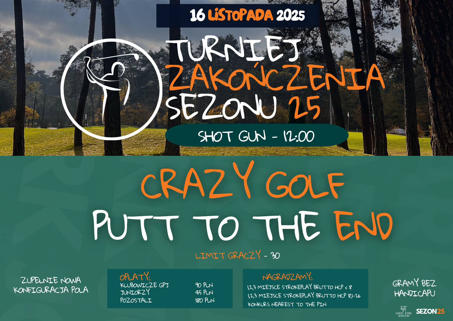 Turniej Zakończenia Sezonu: Crazy Golf - Putt to the End