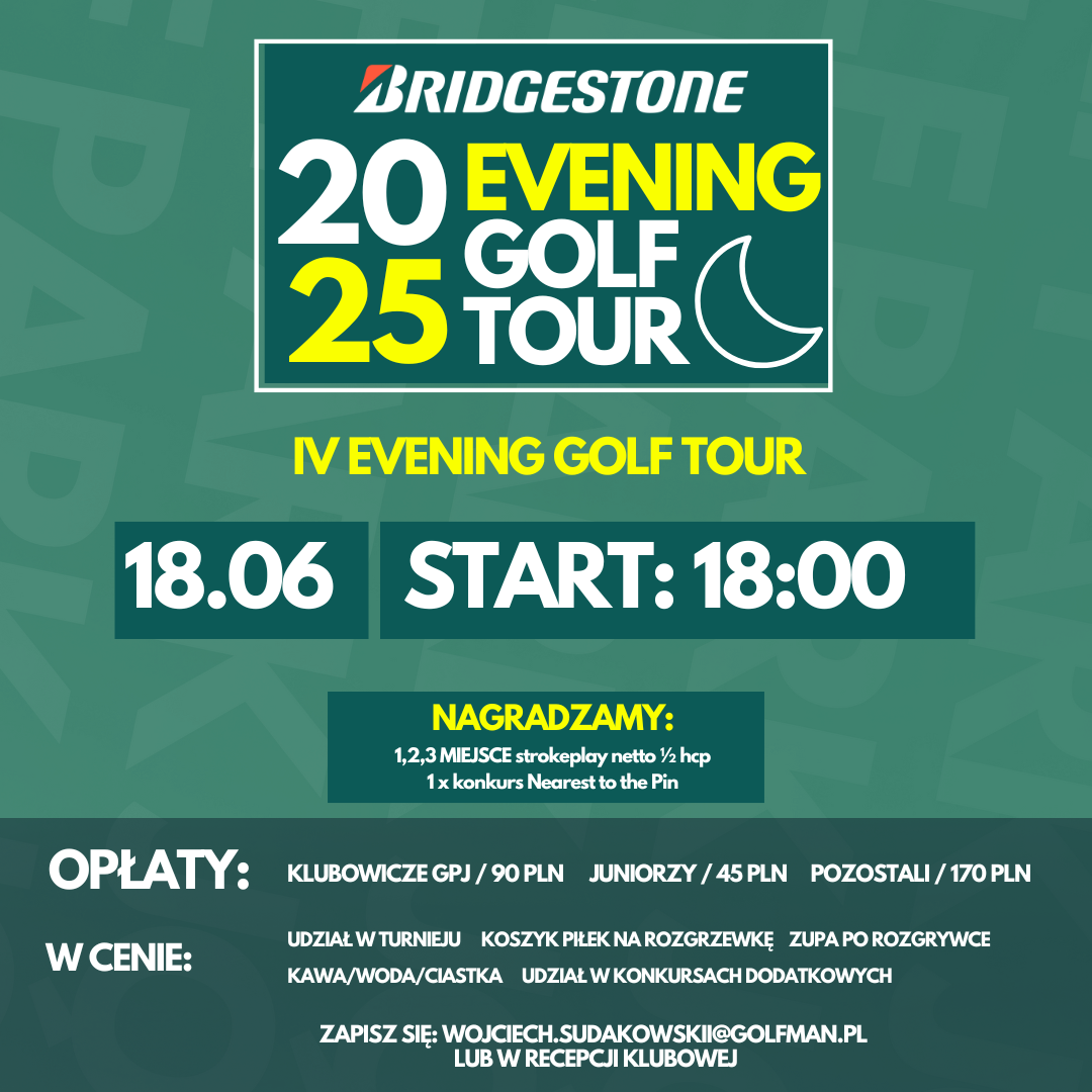 IV Bridgestone Evening Golf Tour 2025