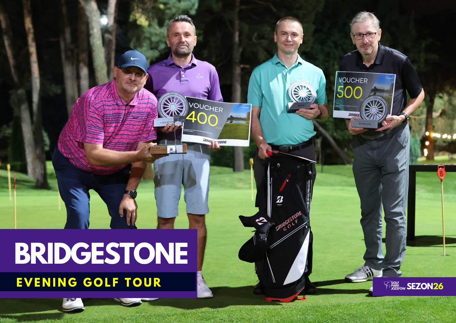Jacek Wojciechowski zwycięzcą Bridgestone Evening Golf Tour 2026