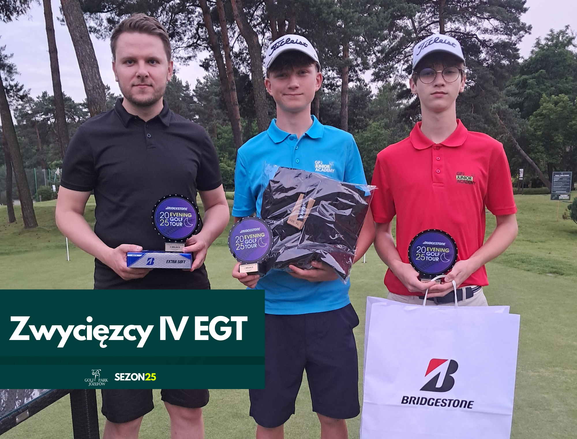 Zwycięzcy IV Bridgestone Evening Golf Tour 2025