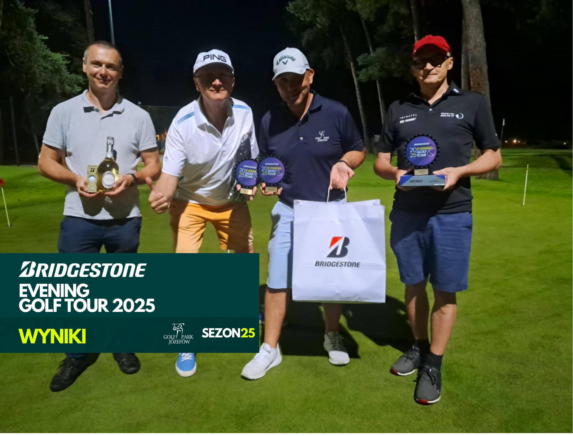 Zwycięzcy V Bridgestone Evening Golf Tour