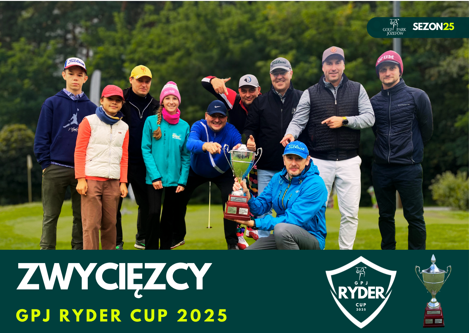 #TeamBlue zwycięzcą GPJ Ryder Cup 2025