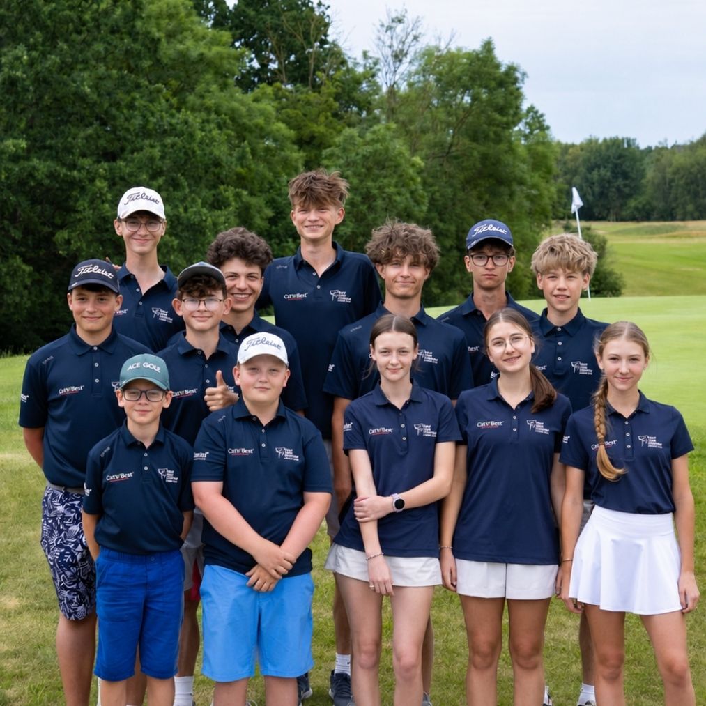 Zawodnicy Golf Park Józefów Junior Team